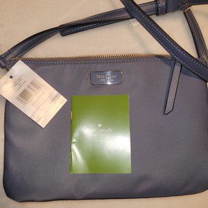 NWT Kate Spade Triple Gusset Crossbody